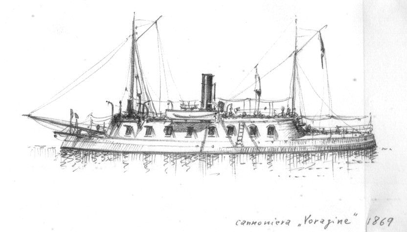 1869 - Cannoniera 'Voragine'
